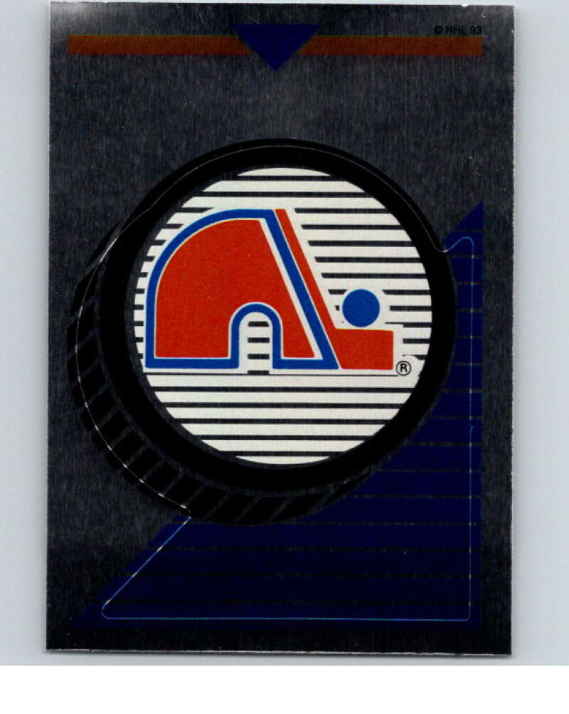 1993-94 Panini Stickers #67 Nordiques Logo   V80477 Image 1