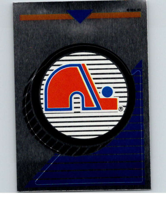 1993-94 Panini Stickers #67 Nordiques Logo   V80478 Image 1