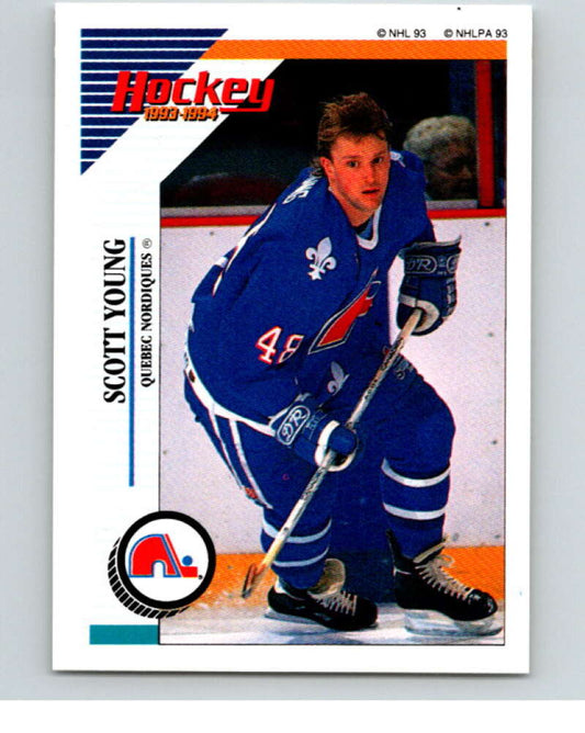 1993-94 Panini Stickers #73 Scott Young  Quebec Nordiques  V80494 Image 1