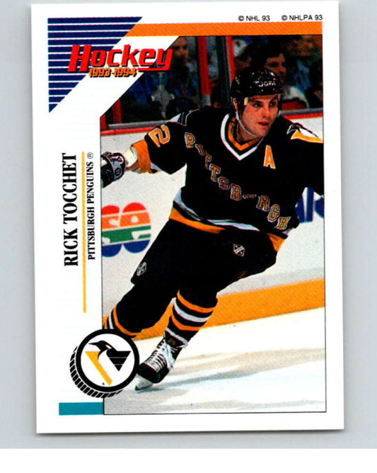 1993-94 Panini Stickers #80 Rick Tocchet  Pittsburgh Penguins  V80507 Image 1