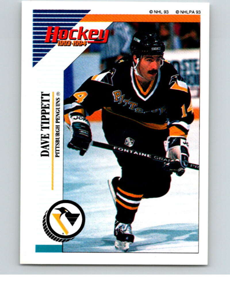 1993-94 Panini Stickers #85 Dave Tippett   V80515 Image 1