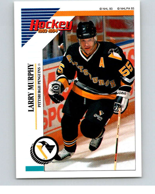 1993-94 Panini Stickers #86 Larry Murphy  Pittsburgh Penguins  V80521 Image 1