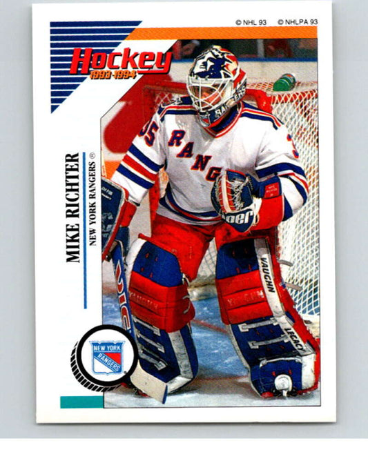 1993-94 Panini Stickers #99 Mike Richter  New York Rangers  V80558 Image 1