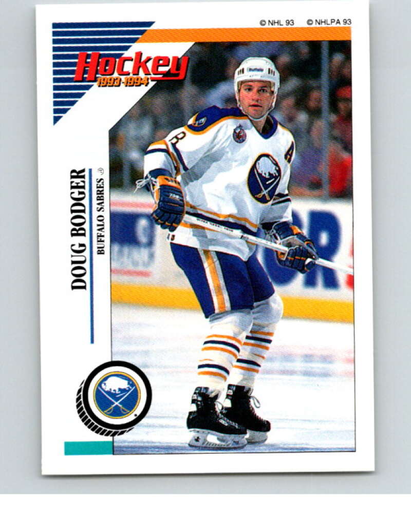 1993-94 Panini Stickers #109 Doug Bodger  Buffalo Sabres  V80574 Image 1