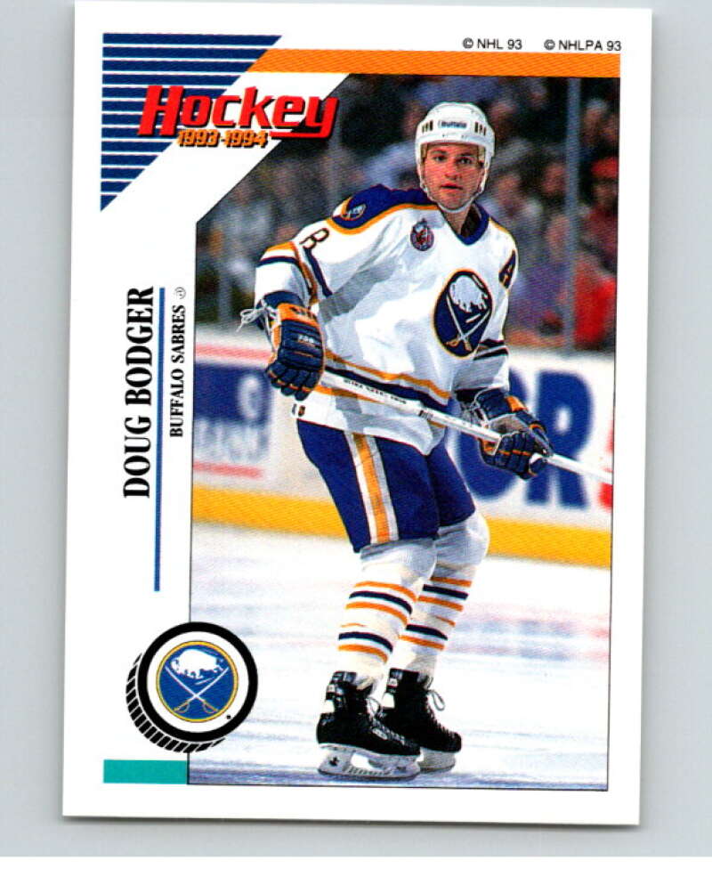 1993-94 Panini Stickers #109 Doug Bodger  Buffalo Sabres  V80575 Image 1