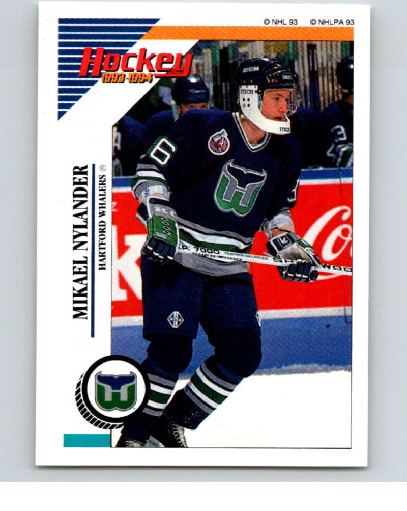 1993-94 Panini Stickers #128 Michael Nylander   V80597 Image 1