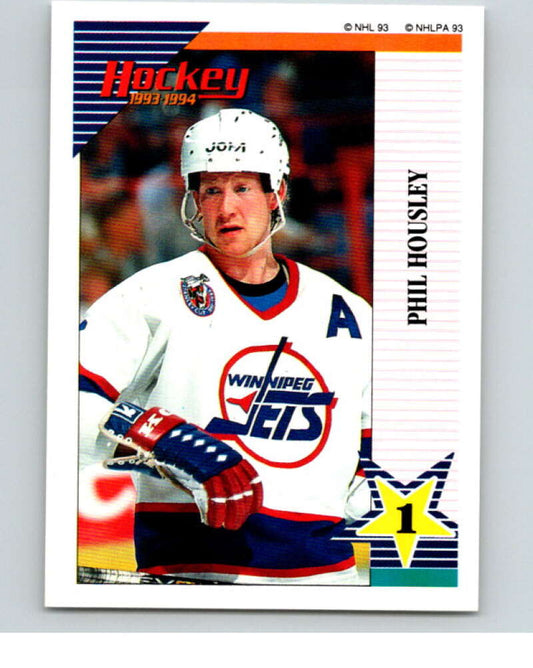 1993-94 Panini Stickers #133 Phil Housley   V80602 Image 1
