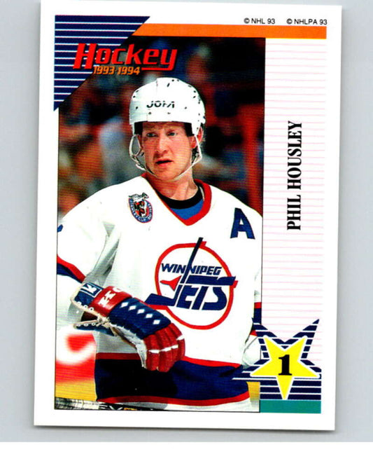 1993-94 Panini Stickers #133 Phil Housley   V80603 Image 1