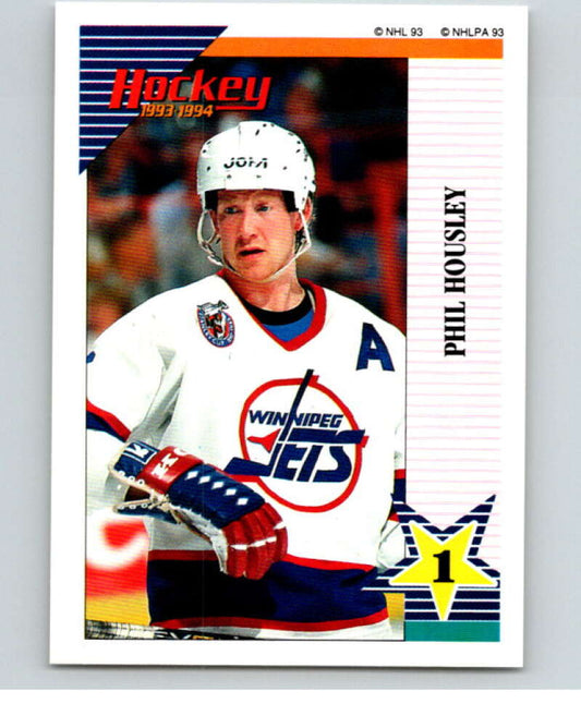 1993-94 Panini Stickers #133 Phil Housley   V80604 Image 1