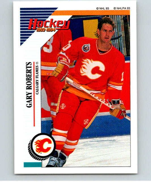 1993-94 Panini Stickers #181 Gary Roberts  Calgary Flames  V80662 Image 1
