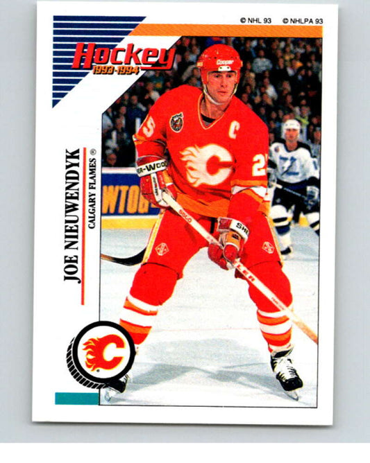 1993-94 Panini Stickers #182 Joe Nieuwendyk  Calgary Flames  V80664 Image 1