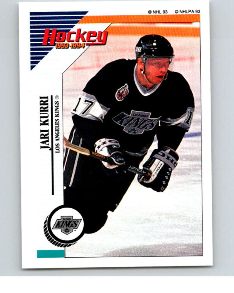 1993-94 Panini Stickers #202 Jari Kurri  Los Angeles Kings  V80693 Image 1