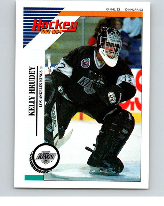 1993-94 Panini Stickers #210 Kelly Hrudey  Los Angeles Kings  V80705 Image 1