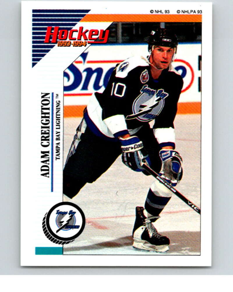 1993-94 Panini Stickers #215 Adam Creighton  Tampa Bay Lightning  V80709 Image 1