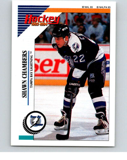 1993-94 Panini Stickers #219 Shawn Chambers  Tampa Bay Lightning  V80715 Image 1