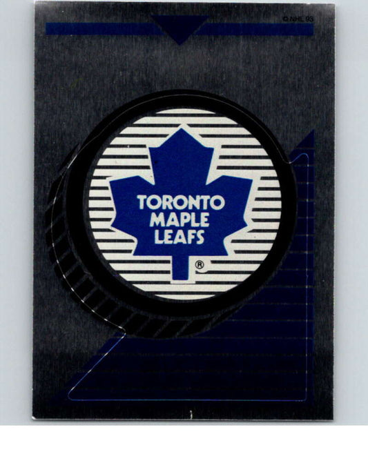 1993-94 Panini Stickers #222 Maple Leafs Logo   V80720 Image 1
