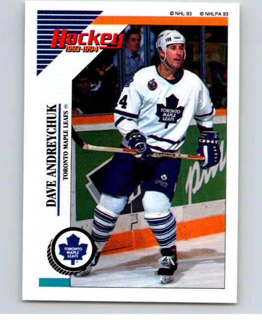 1993-94 Panini Stickers #223 Dave Andreychuk  Toronto Maple Leafs  V80721 Image 1