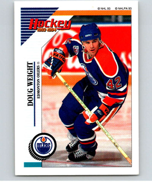 1993-94 Panini Stickers #235 Doug Weight  Edmonton Oilers  V80735 Image 1