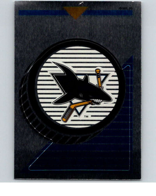 1993-94 Panini Stickers #255 Sharks Logo   V80756 Image 1