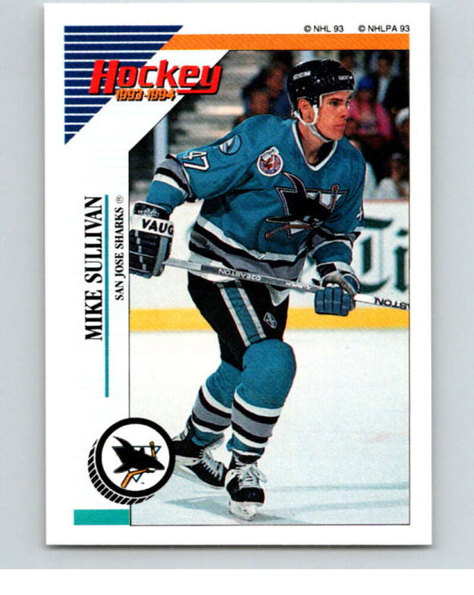 1993-94 Panini Stickers #262 Mike Sullivan  San Jose Sharks  V80766 Image 1