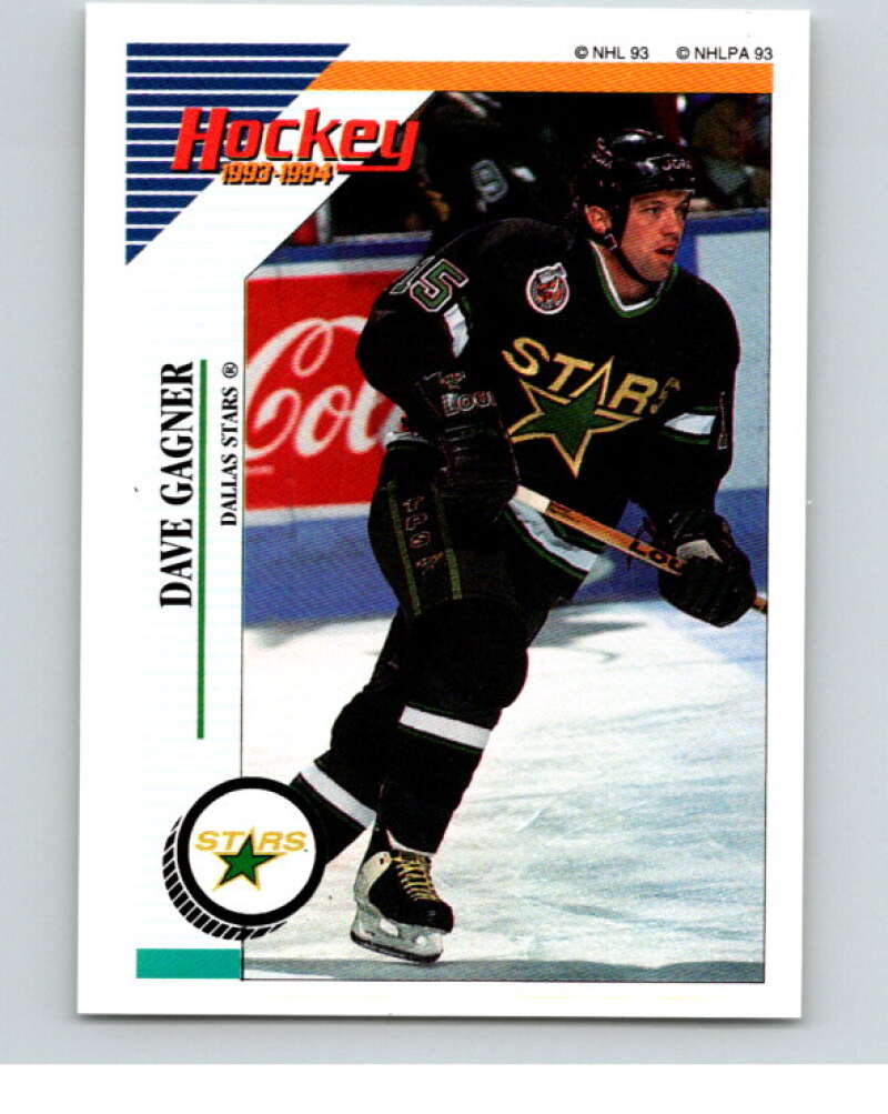 1993-94 Panini Stickers #269 Dave Gagner  Dallas Stars  V80775 Image 1