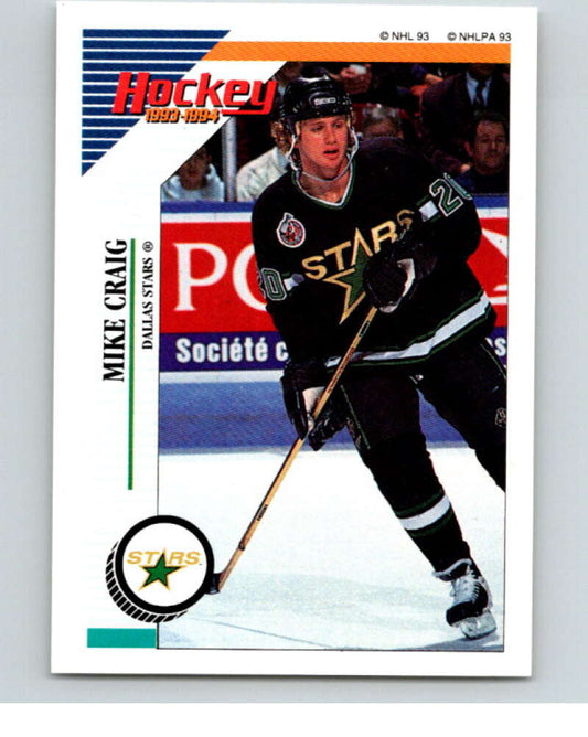 1993-94 Panini Stickers #271 Mike Craig  Dallas Stars  V80778 Image 1