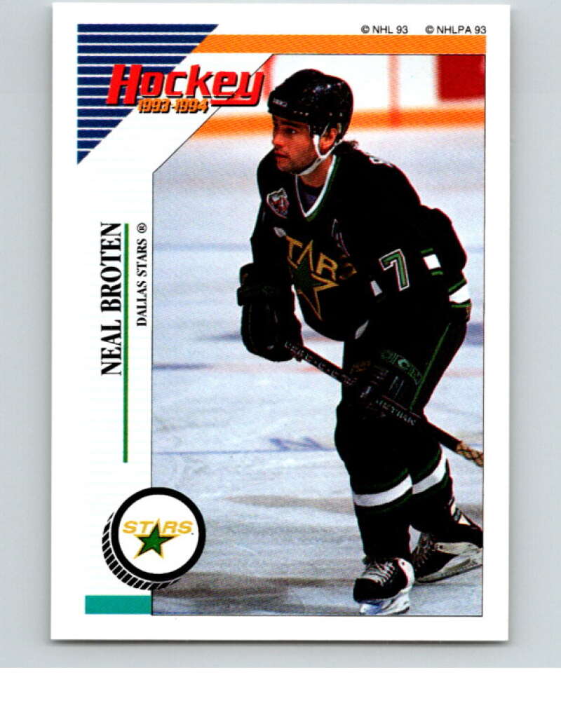 1993-94 Panini Stickers #272 Neal Broten  Dallas Stars  V80781 Image 1