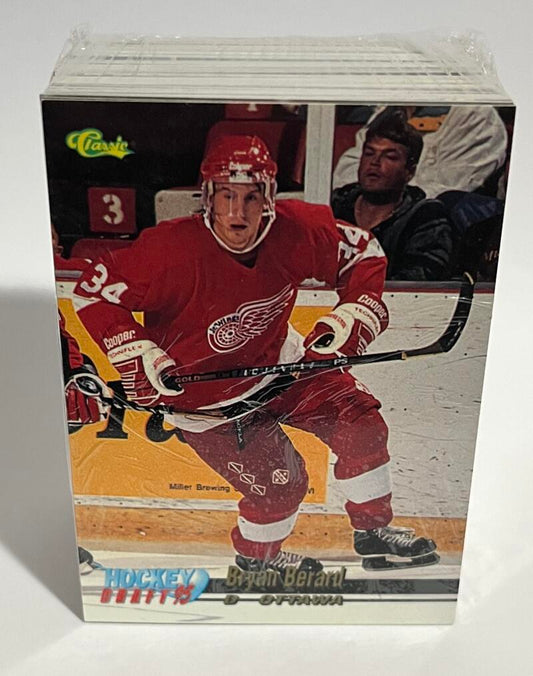 1995 Classic Hockey Complete Set 1-100 Image 1