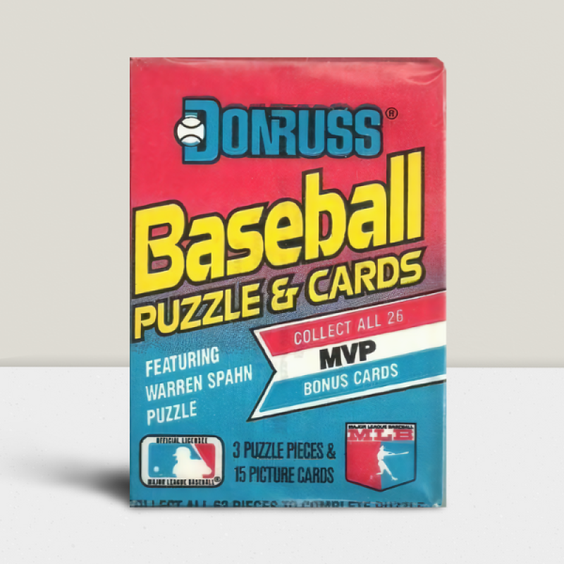 1989 Donruss Baseball MLB Sealed Pack - 15 Cards Per Pack Image 1