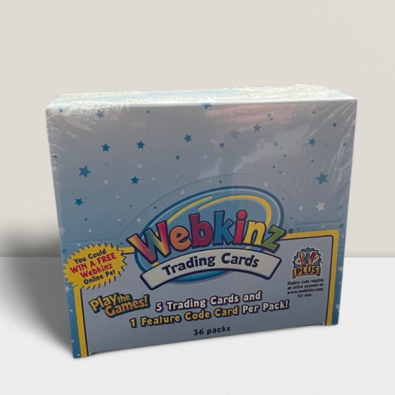 2000 Ganz Webkinz Trading Cards Series 1 Hobby Box  - 36 Packs Per Box Image 1