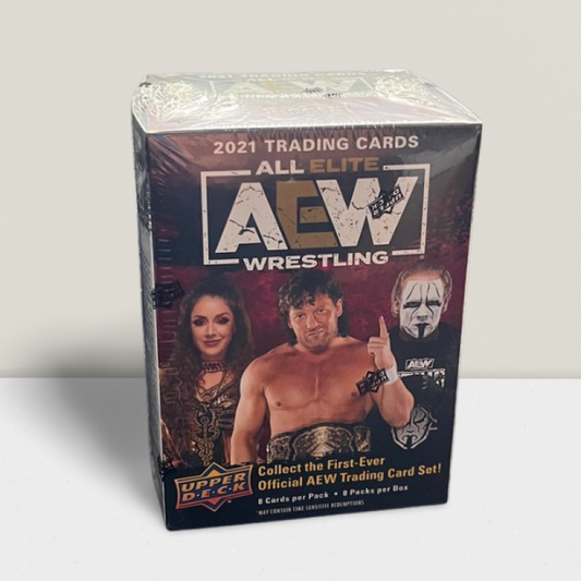 2021 Upper Deck All Elite AEW Wrestling Box - 8 Packs Per Box Image 1