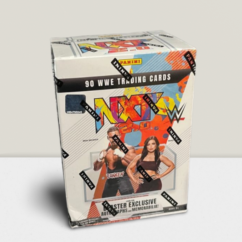 2022 Panini WWE NXT Wrestling Box - 6 Packs - 12 Inserts/Parallels Box Image 1