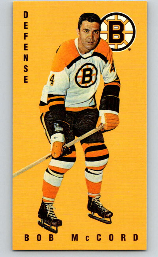 1994-95 Parkhurst Tall Boys #10 Bob McCord  Boston Bruins  V80843 Image 1