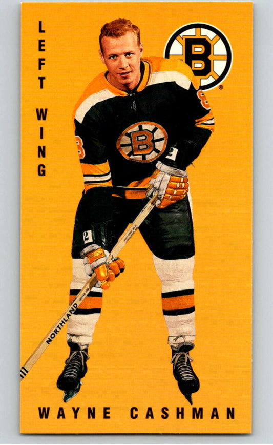 1994-95 Parkhurst Tall Boys #18 Wayne Cashman  Boston Bruins  V80861 Image 1