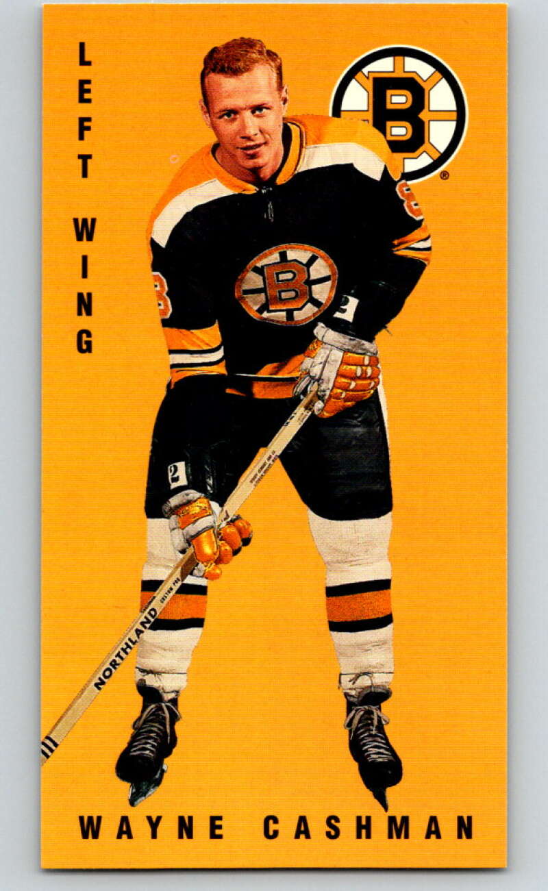 1994-95 Parkhurst Tall Boys #18 Wayne Cashman  Boston Bruins  V80862 Image 1