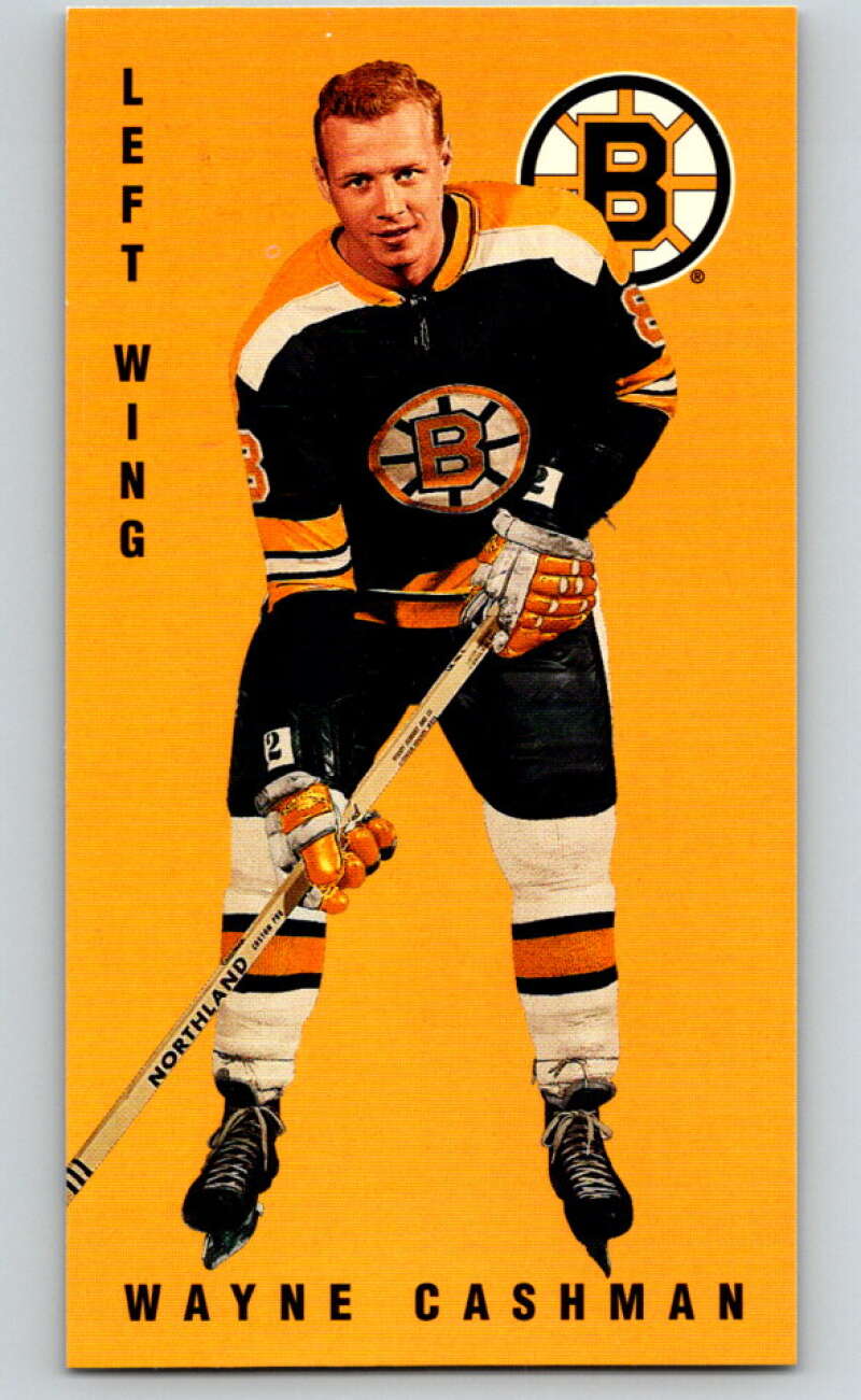 1994-95 Parkhurst Tall Boys #18 Wayne Cashman  Boston Bruins  V80863 Image 1