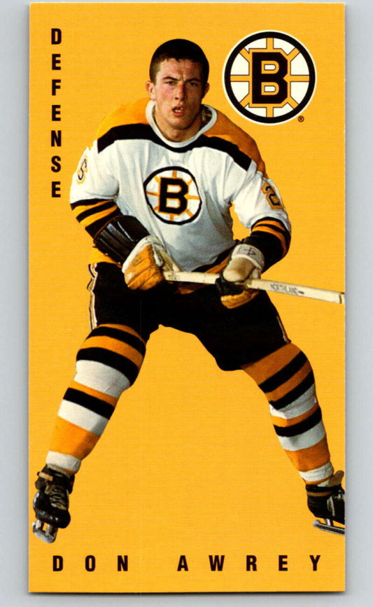 1994-95 Parkhurst Tall Boys #19 Don Awrey  Boston Bruins  V80864 Image 1