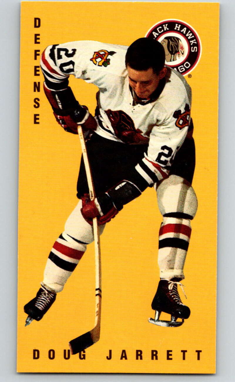 1994-95 Parkhurst Tall Boys #38 Doug Jarrett  Blackhawks  V80921 Image 1