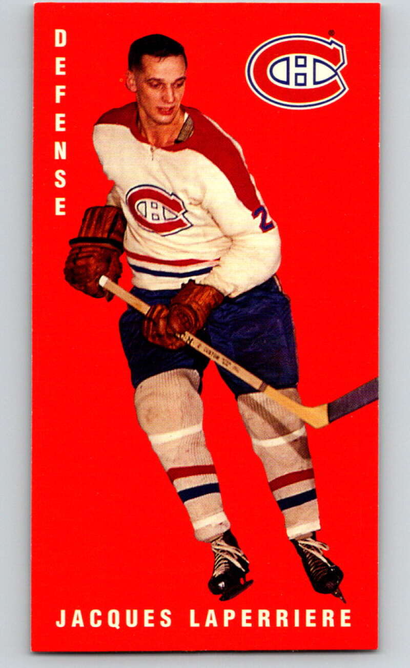 1994-95 Parkhurst Tall Boys #72 Jacques Laperriere  Canadiens  V81005 Image 1