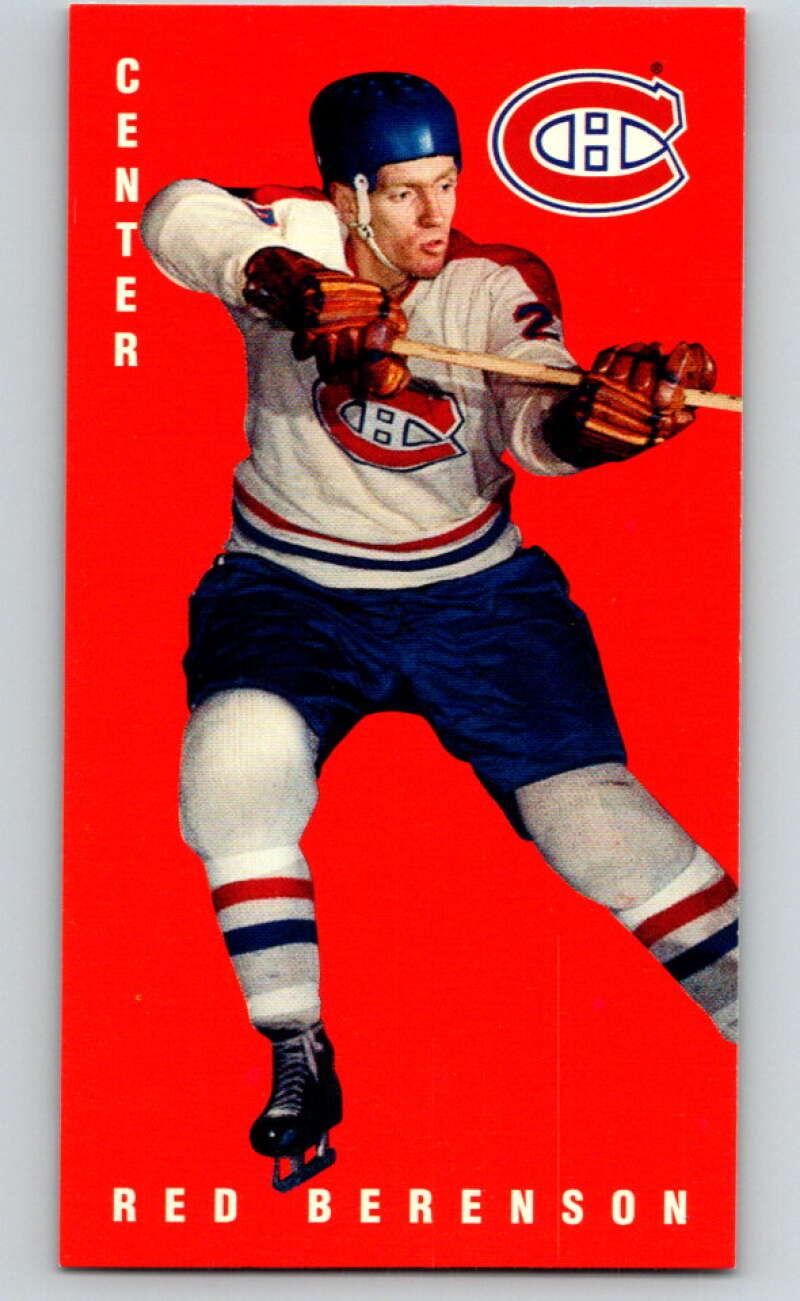 1994-95 Parkhurst Tall Boys #80 Red Berenson  Canadiens  V81026 Image 1