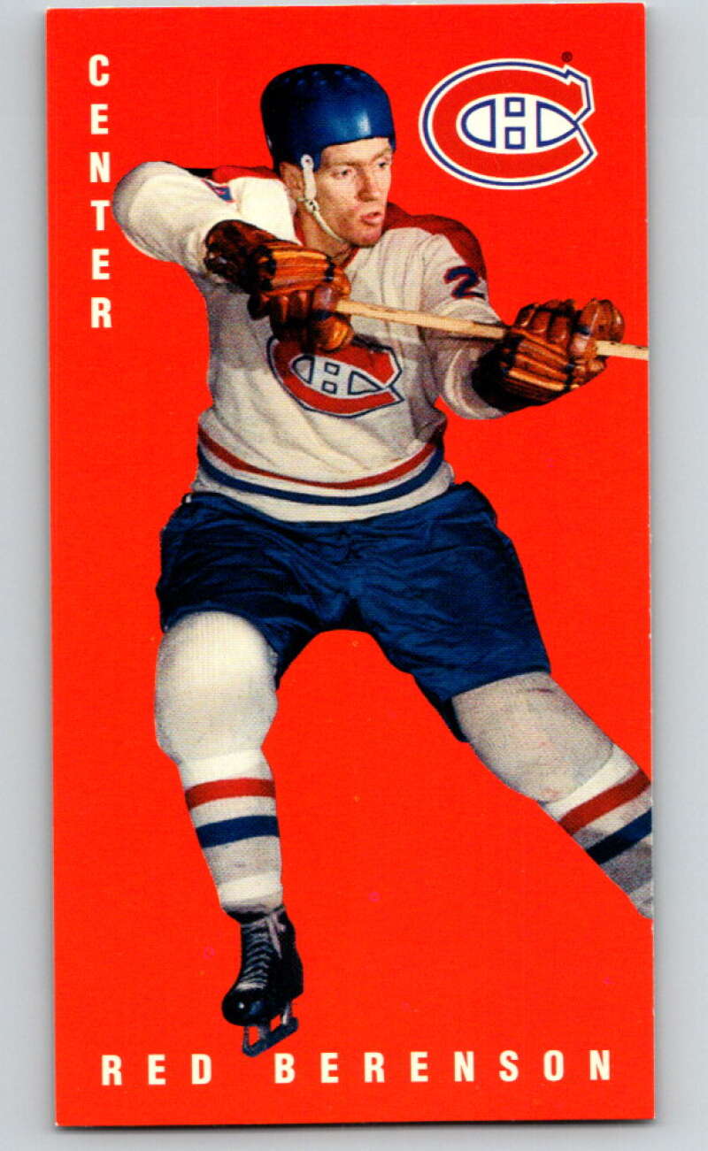 1994-95 Parkhurst Tall Boys #80 Red Berenson  Canadiens  V81027 Image 1