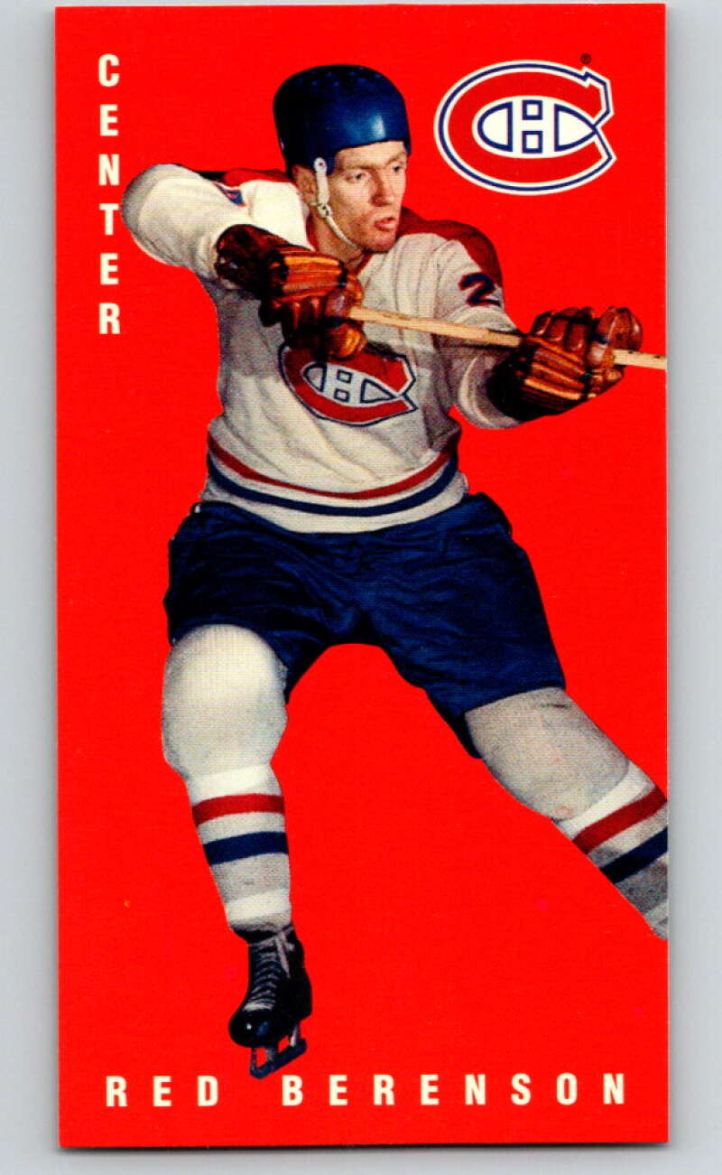 1994-95 Parkhurst Tall Boys #80 Red Berenson  Canadiens  V81029 Image 1