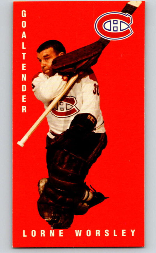 1994-95 Parkhurst Tall Boys #81 Gump Worsley  Canadiens  V81033 Image 1