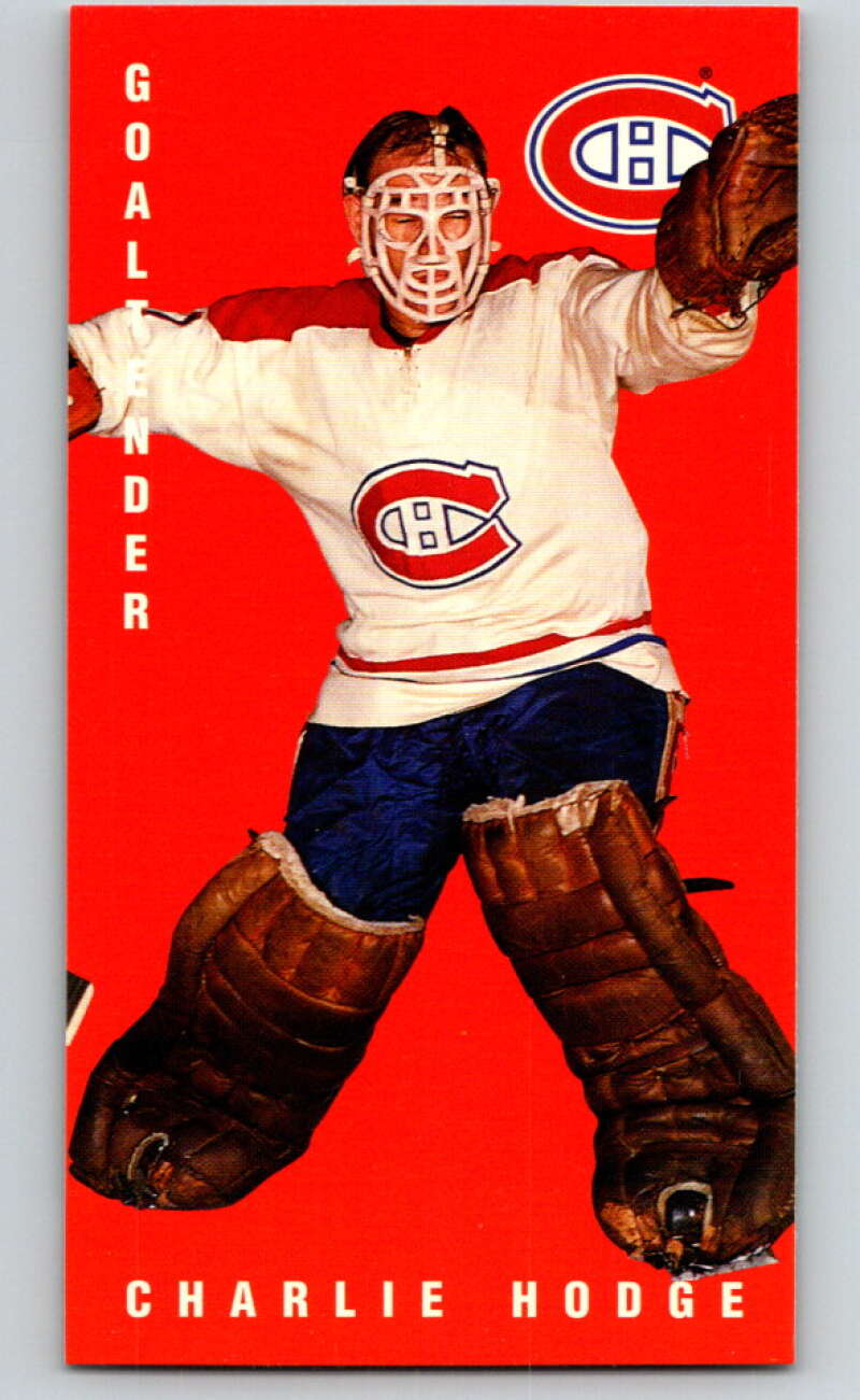 1994-95 Parkhurst Tall Boys #82 Charlie Hodge  Canadiens  V81036 Image 1