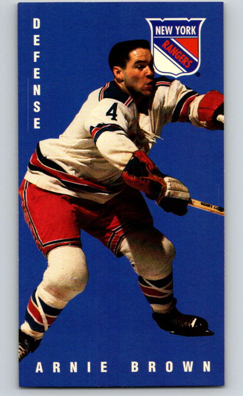 1994-95 Parkhurst Tall Boys #97 Arnie Brown  Rangers  V81077 Image 1