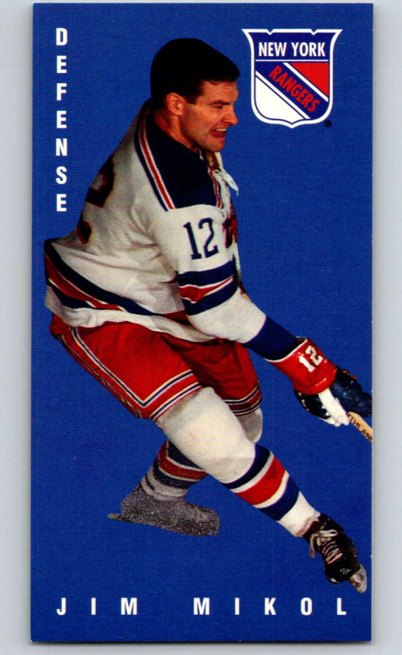 1994-95 Parkhurst Tall Boys #99 Jim Mikol  Rangers  V81084 Image 1