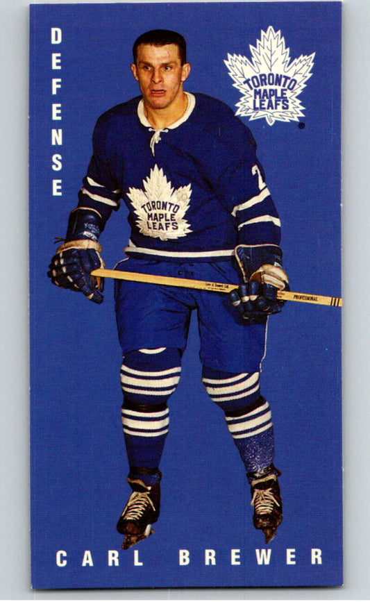 1994-95 Parkhurst Tall Boys #114 Carl Brewer  Maple Leafs  V81120 Image 1