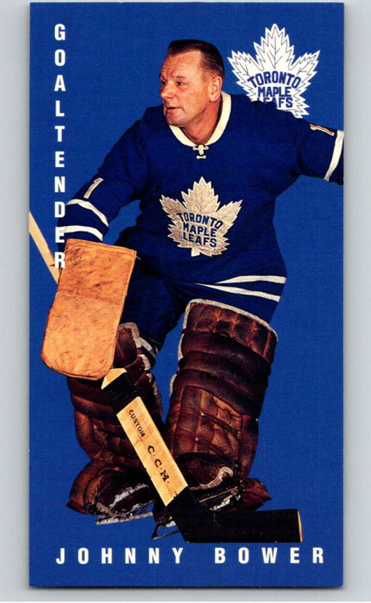 1994-95 Parkhurst Tall Boys #129 Johnny Bower  Maple Leafs  V81152 Image 1
