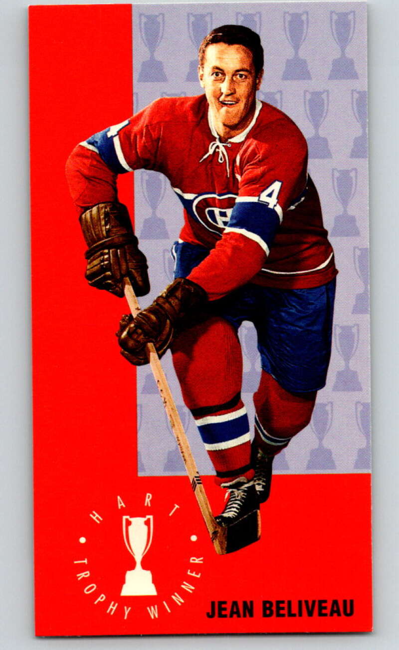 1994-95 Parkhurst Tall Boys #146 Jean Beliveau TW  Canadiens  V81189 Image 1