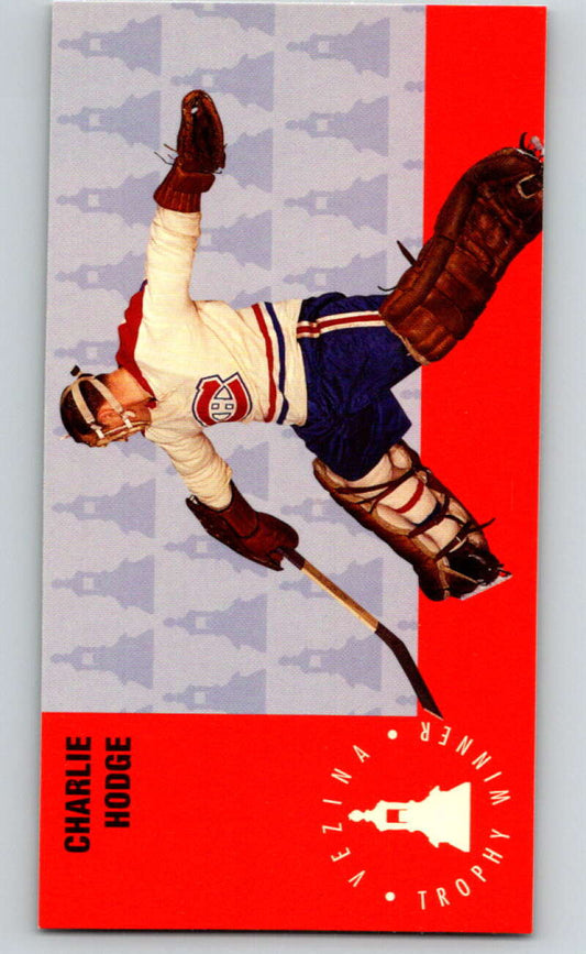 1994-95 Parkhurst Tall Boys #148 Charlie Hodge  Canadiens  V81193 Image 1